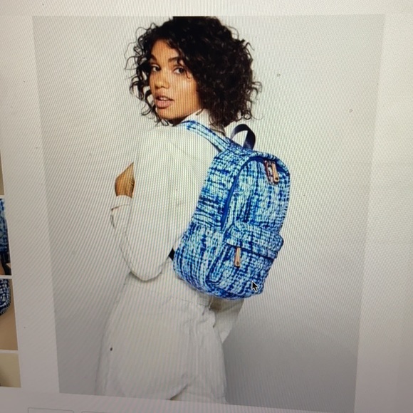 Brand New Mz Wallace City Metro Backpack Shibori Print - Picture 8 of 9